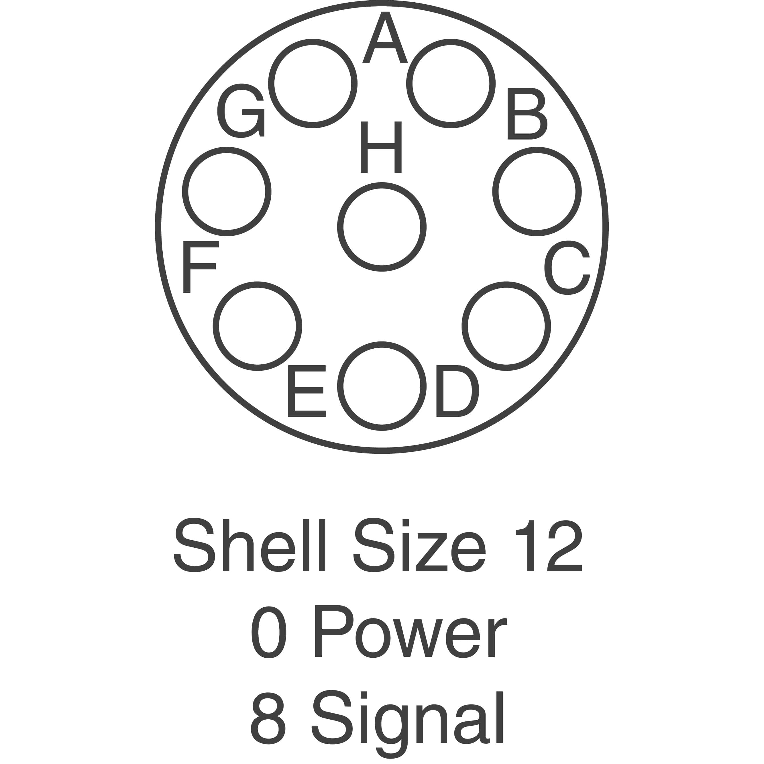 TNA12DCR0-00L ITT Cannon, LLC  Accessoires pour connecteurs circulaires